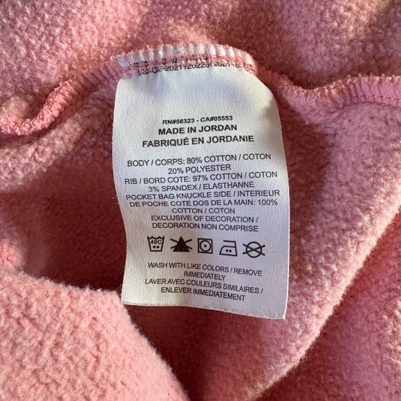 Nike Women's Phoenix Fleece Athletic Coral Chalk Pink Shorts - Picture 6 of 6